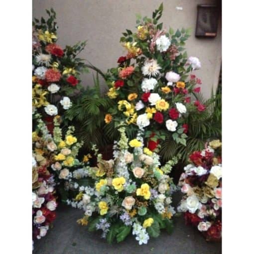 silk flowers for church decor