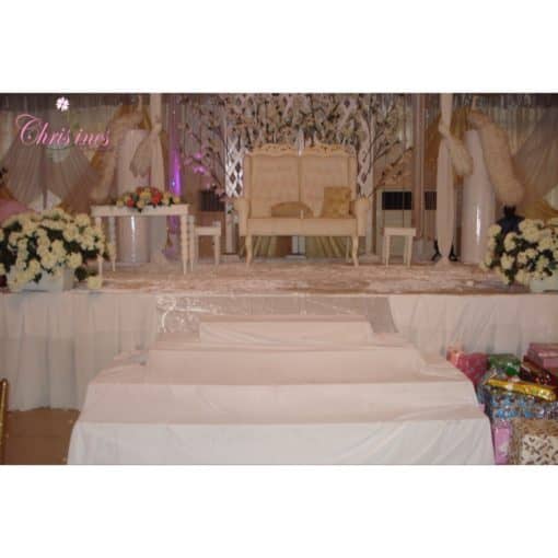 sweetheart canopy and backdrop