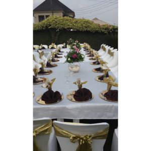 outdoor party decor ibadan