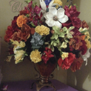 artificial floral arrangement